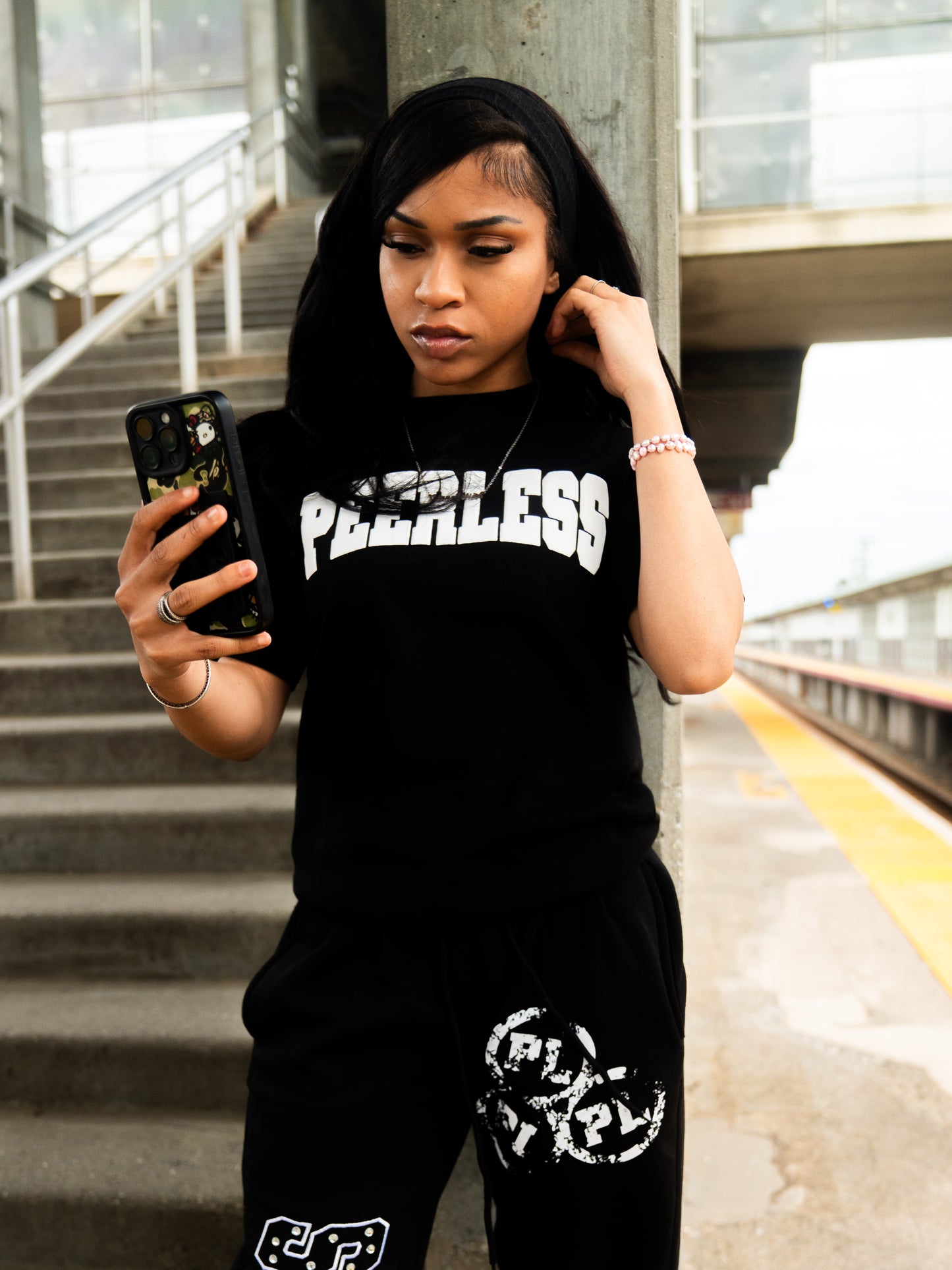 Peerless Black T-Shirt