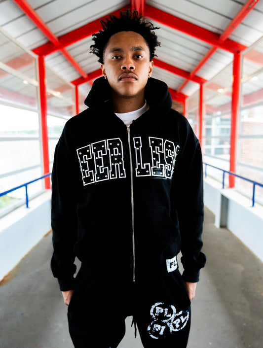 Peerless Rhinestone Zip Ups